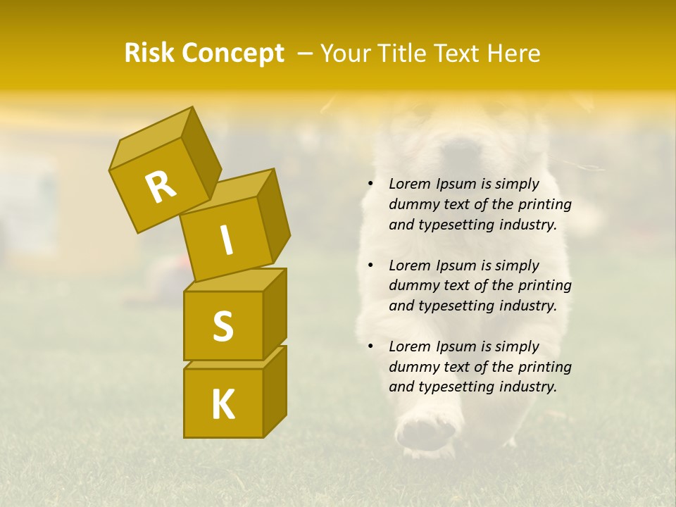 Garden Domestic View PowerPoint Template