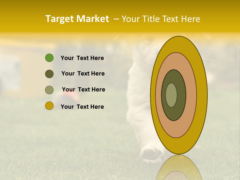 Garden Domestic View PowerPoint Template