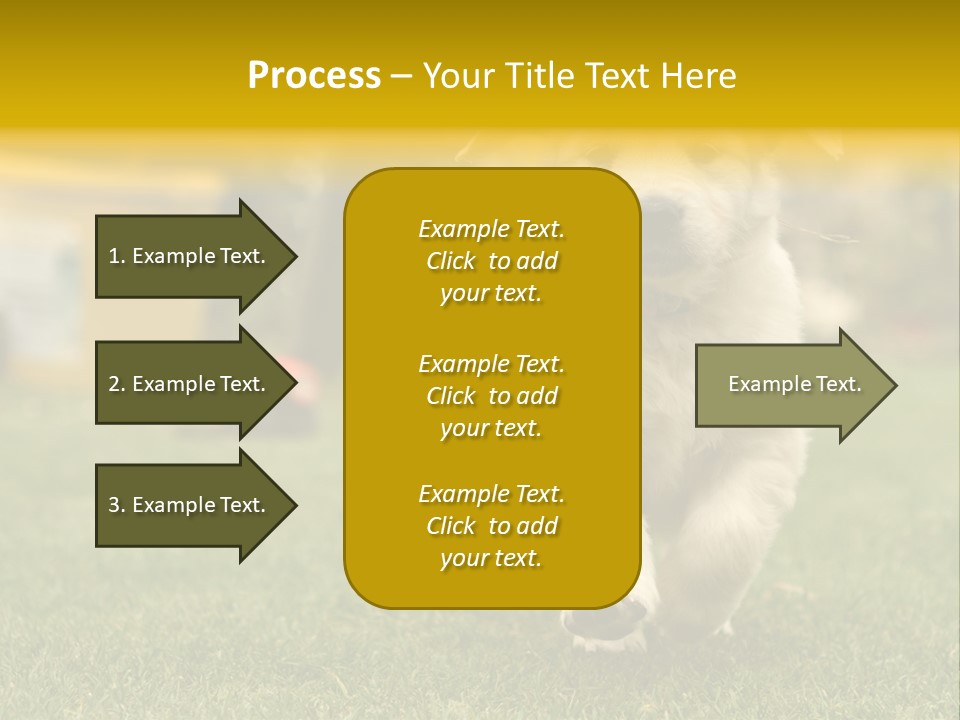 Garden Domestic View PowerPoint Template