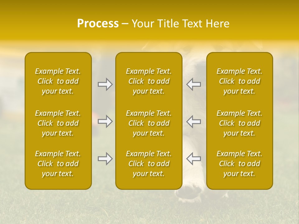 Garden Domestic View PowerPoint Template