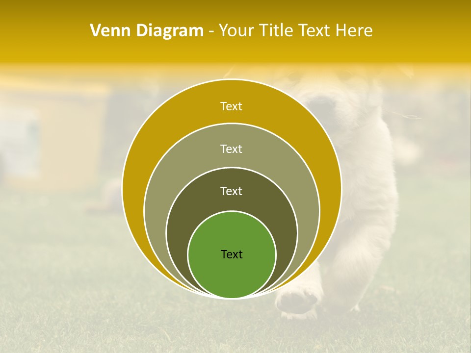 Garden Domestic View PowerPoint Template