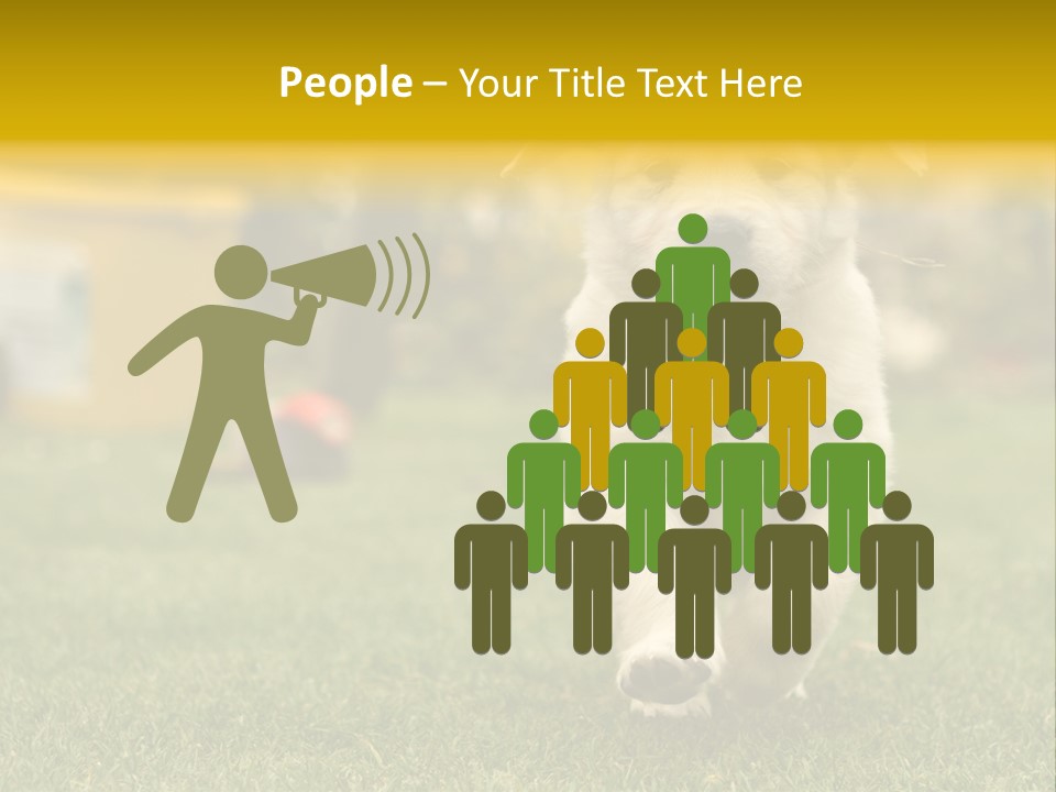 Garden Domestic View PowerPoint Template