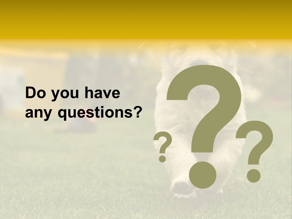 Garden Domestic View PowerPoint Template