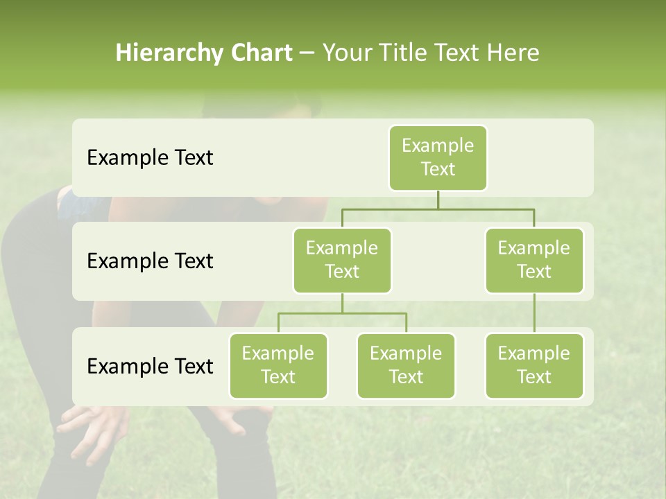 Young Activity Woman PowerPoint Template