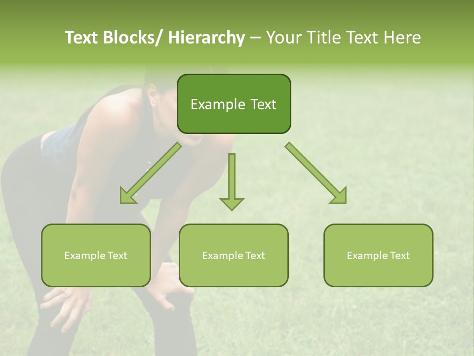 Young Activity Woman PowerPoint Template