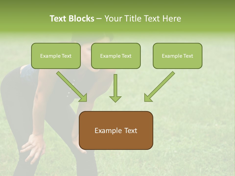 Young Activity Woman PowerPoint Template