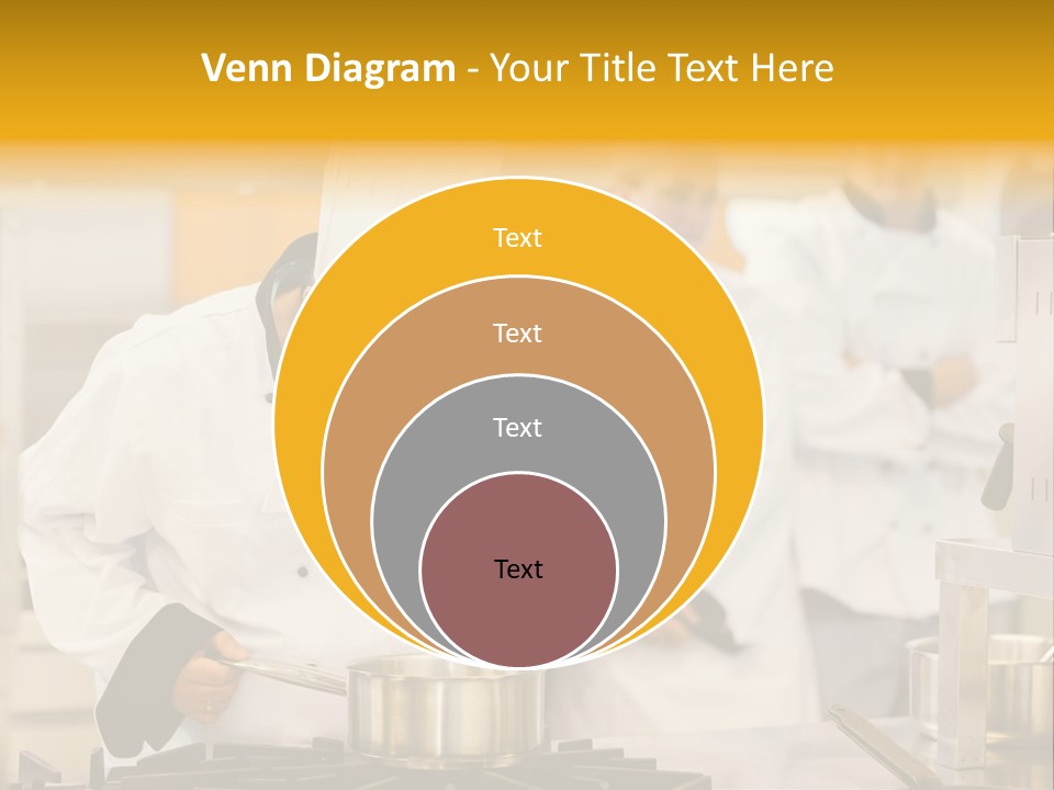 Man Restaurant Female PowerPoint Template