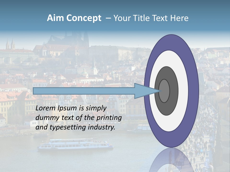 Baroque Capital Aerial PowerPoint Template