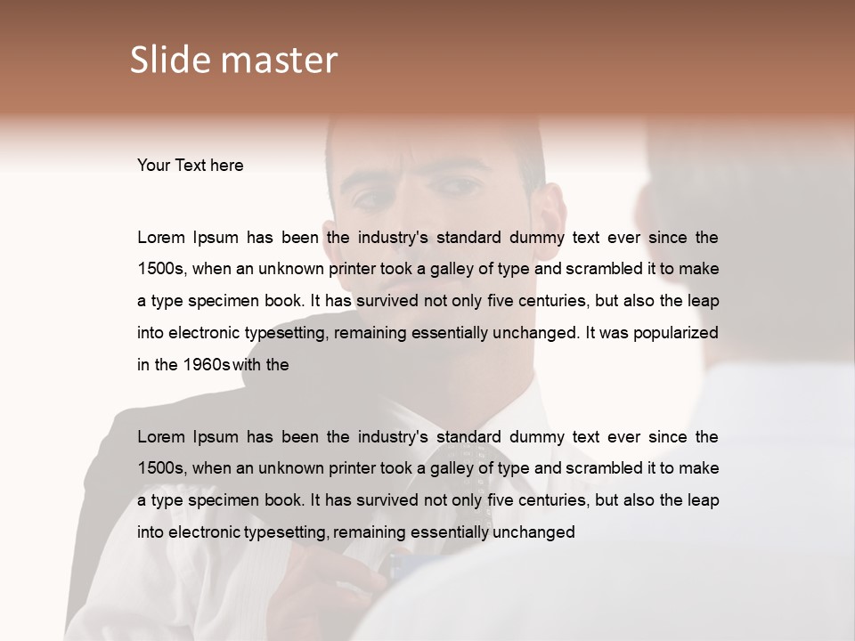 Doubt Mistrustful Wary PowerPoint Template