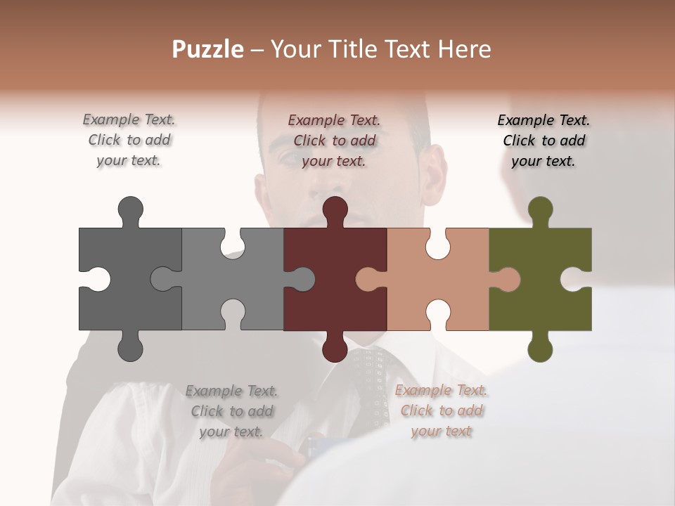 Doubt Mistrustful Wary PowerPoint Template