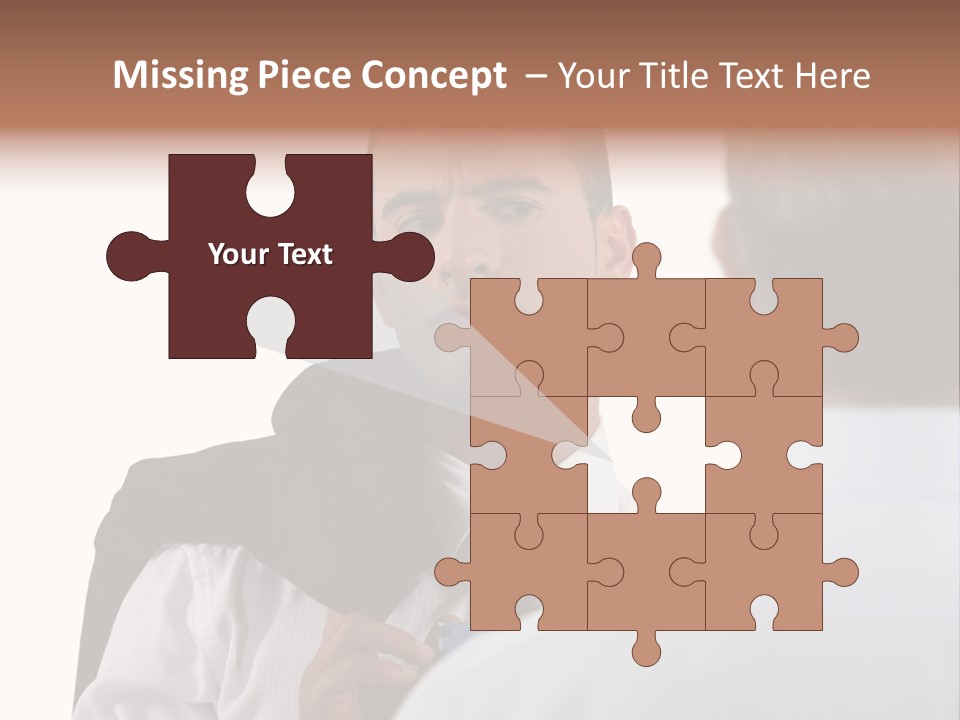 Doubt Mistrustful Wary PowerPoint Template