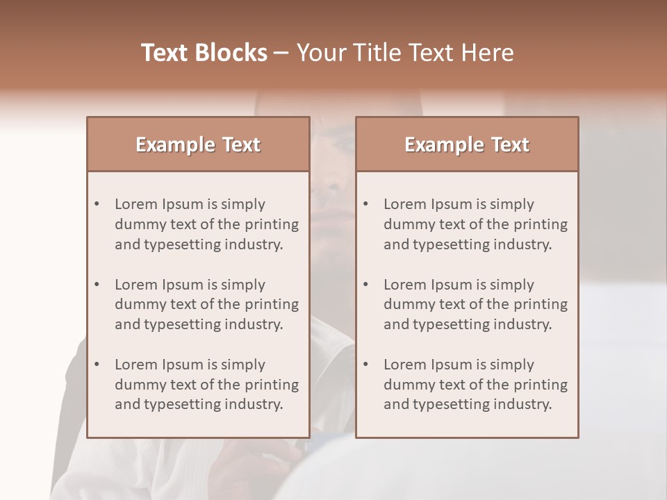 Doubt Mistrustful Wary PowerPoint Template
