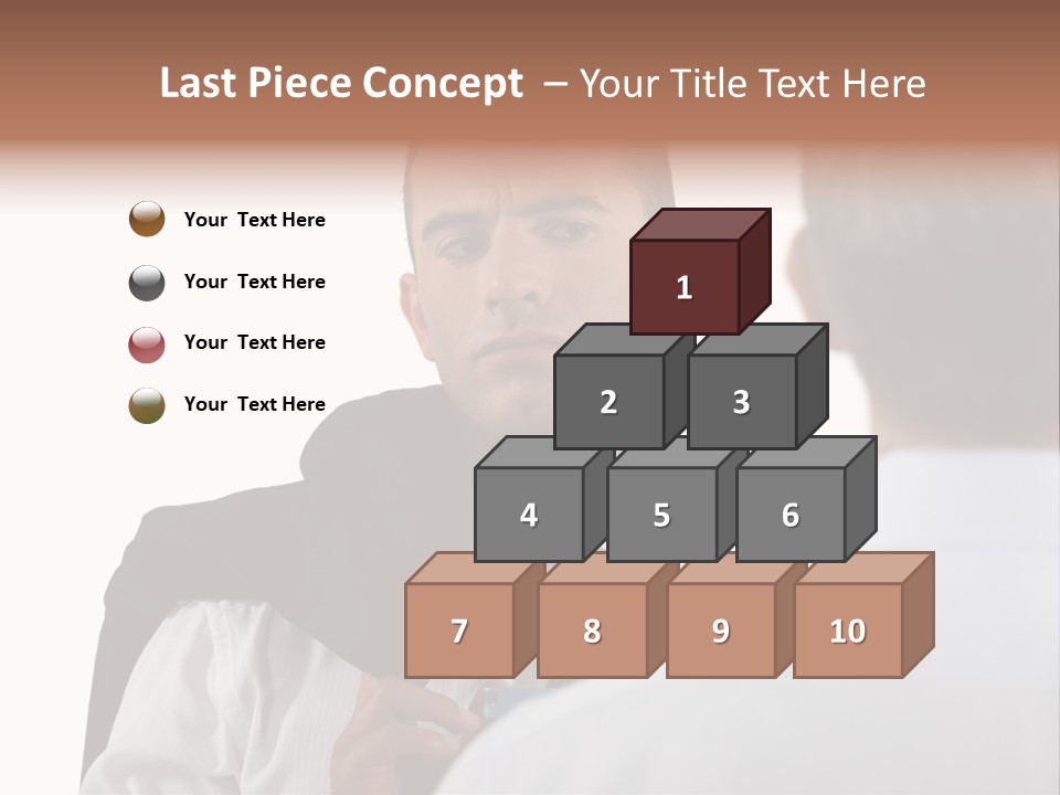 Doubt Mistrustful Wary PowerPoint Template