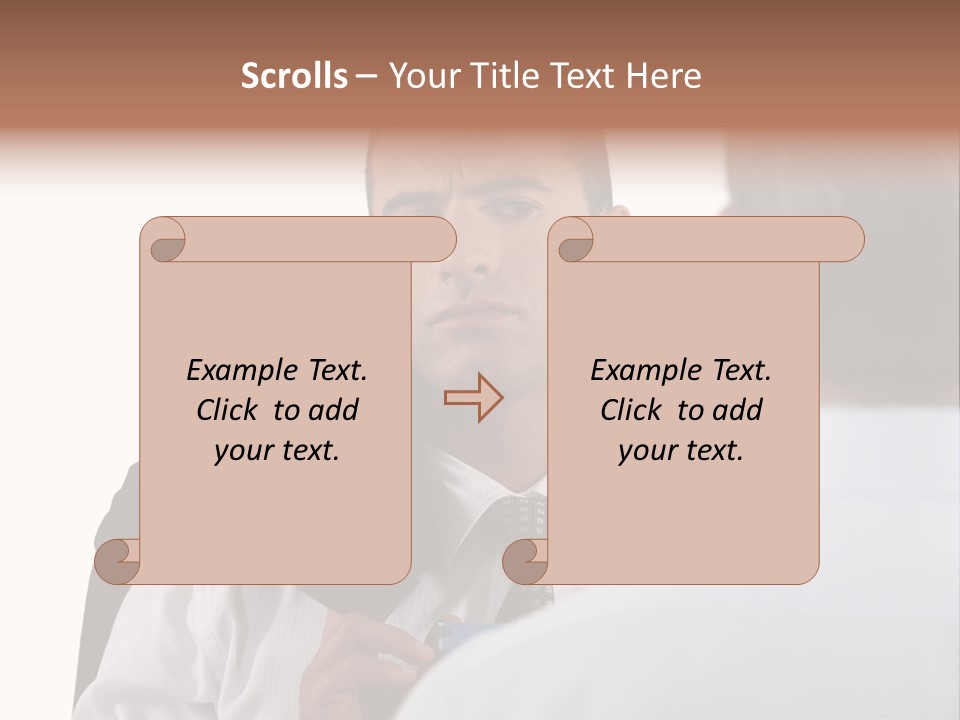 Doubt Mistrustful Wary PowerPoint Template