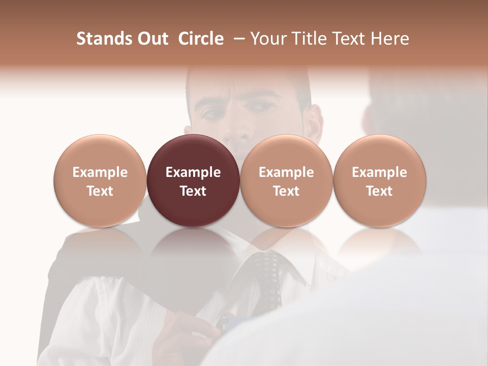 Doubt Mistrustful Wary PowerPoint Template