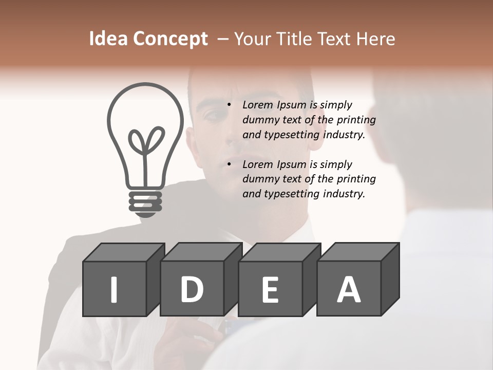 Doubt Mistrustful Wary PowerPoint Template