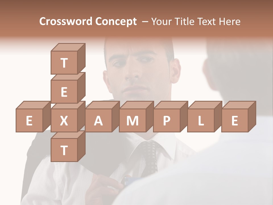 Doubt Mistrustful Wary PowerPoint Template