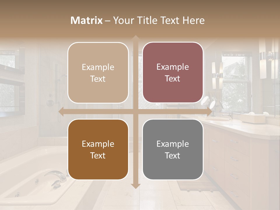 Floor Home Furnishings PowerPoint Template