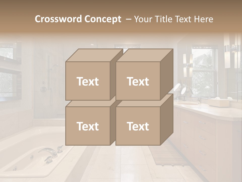Floor Home Furnishings PowerPoint Template