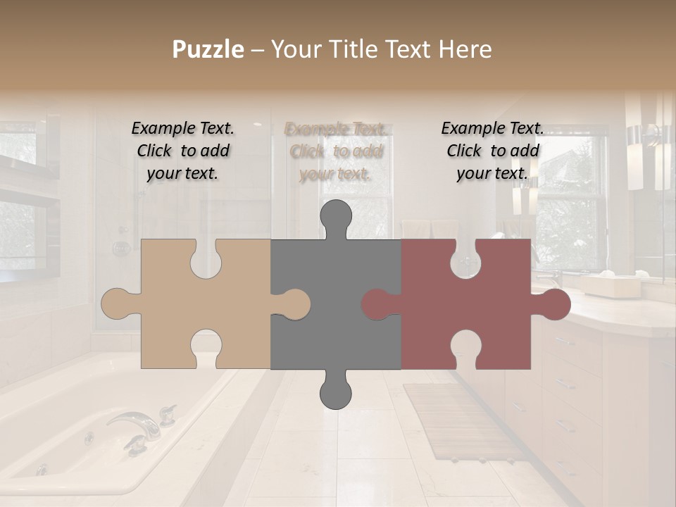 Floor Home Furnishings PowerPoint Template