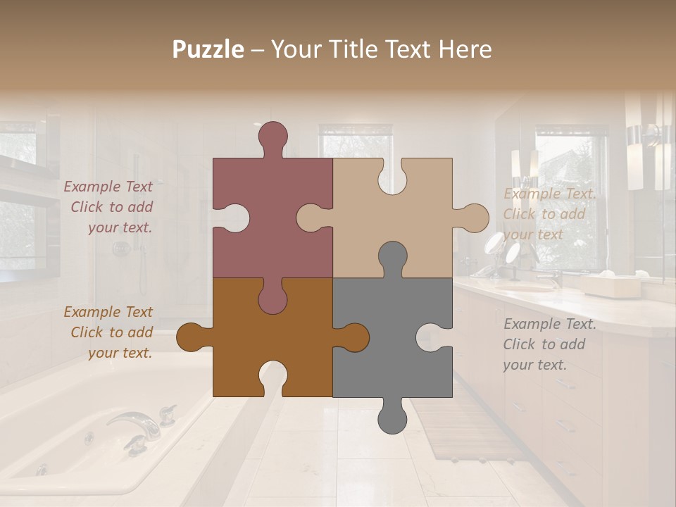 Floor Home Furnishings PowerPoint Template