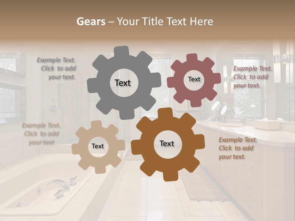 Floor Home Furnishings PowerPoint Template