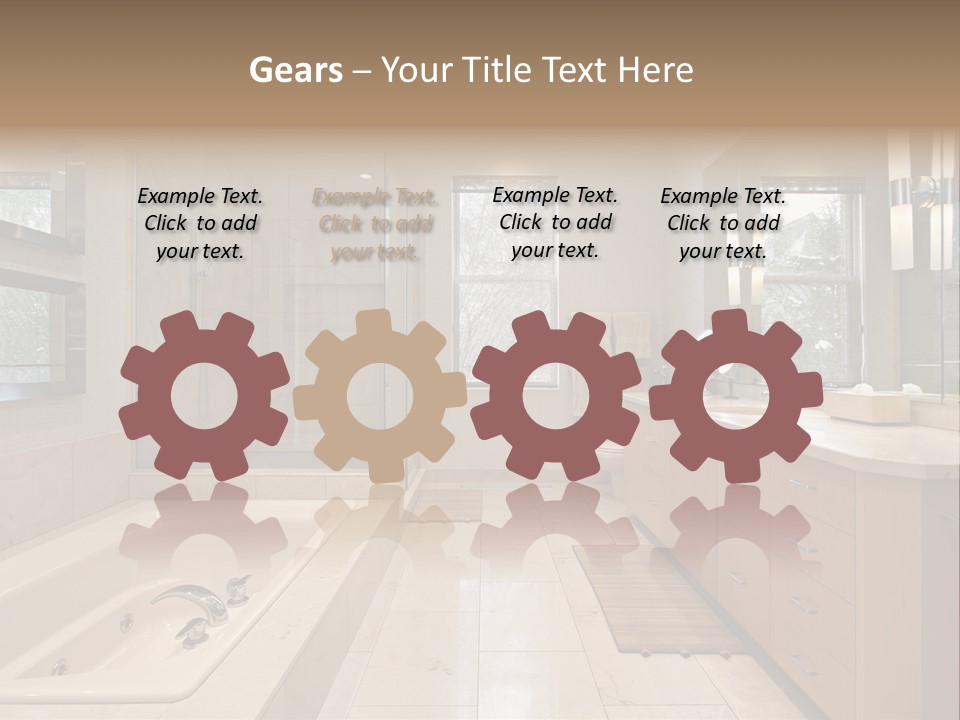 Floor Home Furnishings PowerPoint Template