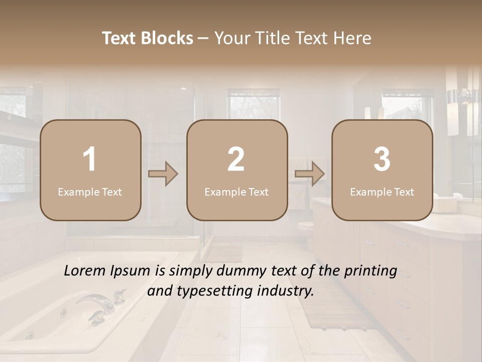 Floor Home Furnishings PowerPoint Template