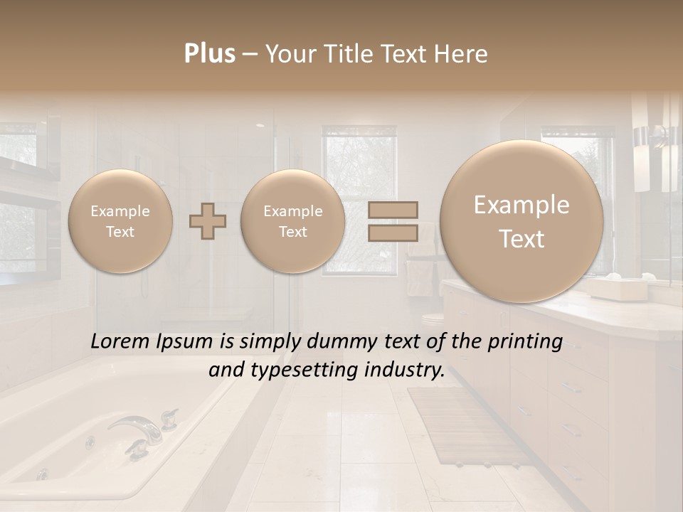 Floor Home Furnishings PowerPoint Template