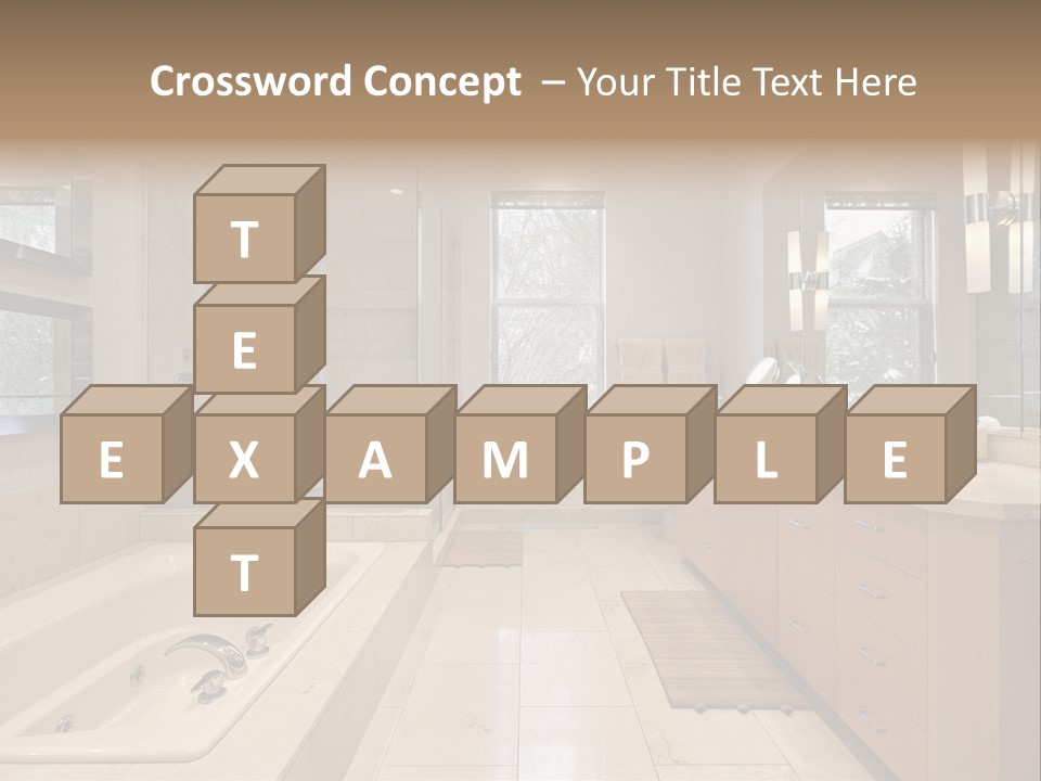 Floor Home Furnishings PowerPoint Template