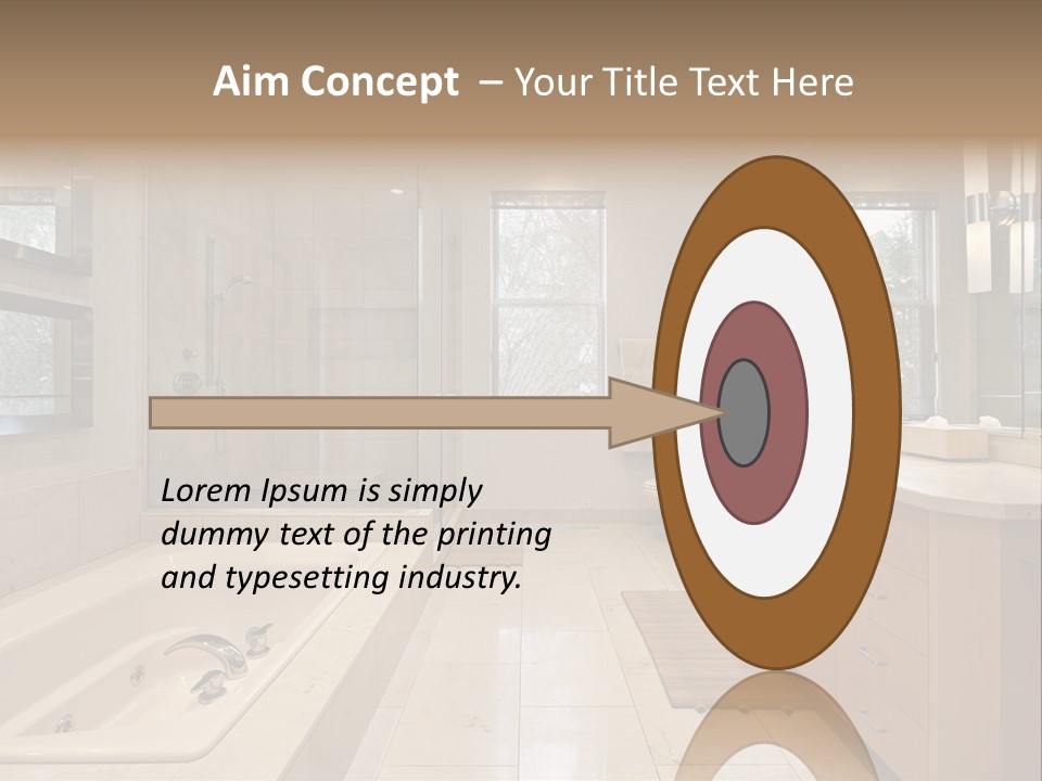 Floor Home Furnishings PowerPoint Template