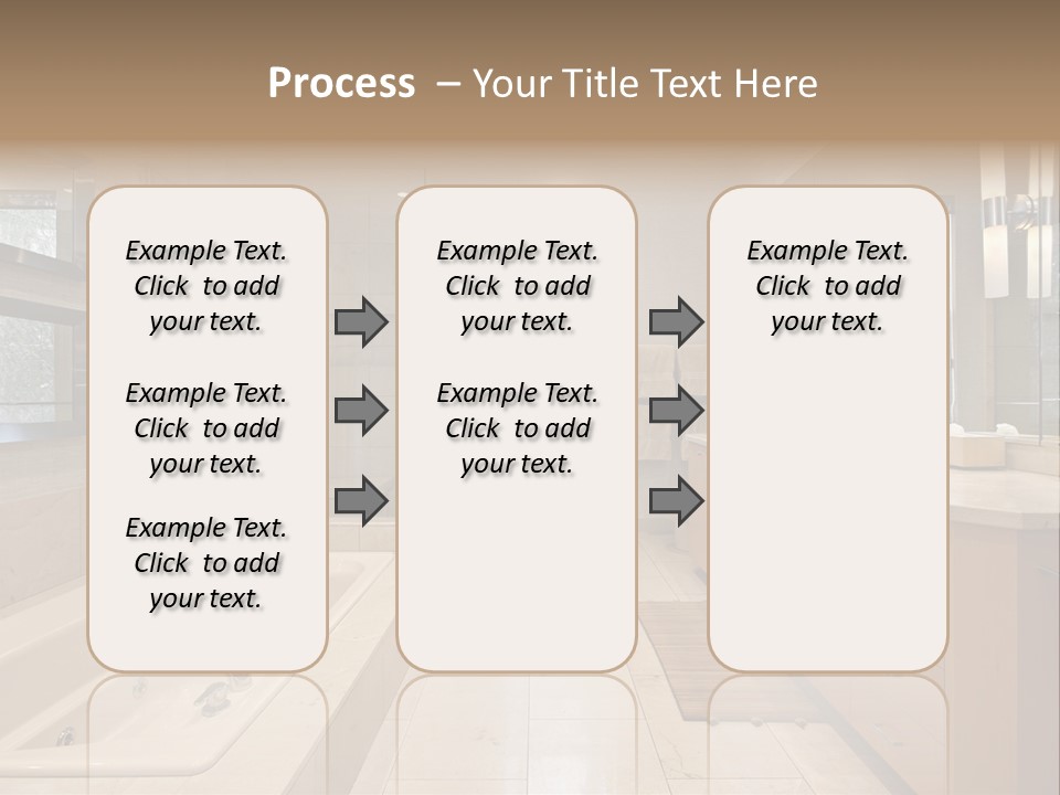 Floor Home Furnishings PowerPoint Template