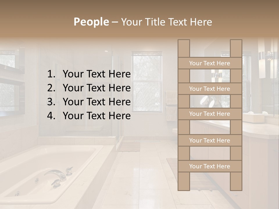 Floor Home Furnishings PowerPoint Template