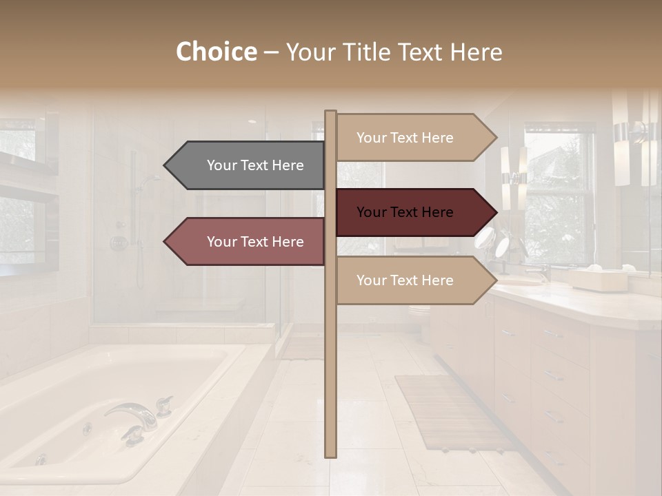 Floor Home Furnishings PowerPoint Template