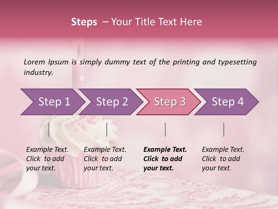 Dessert Celebration Small PowerPoint Template
