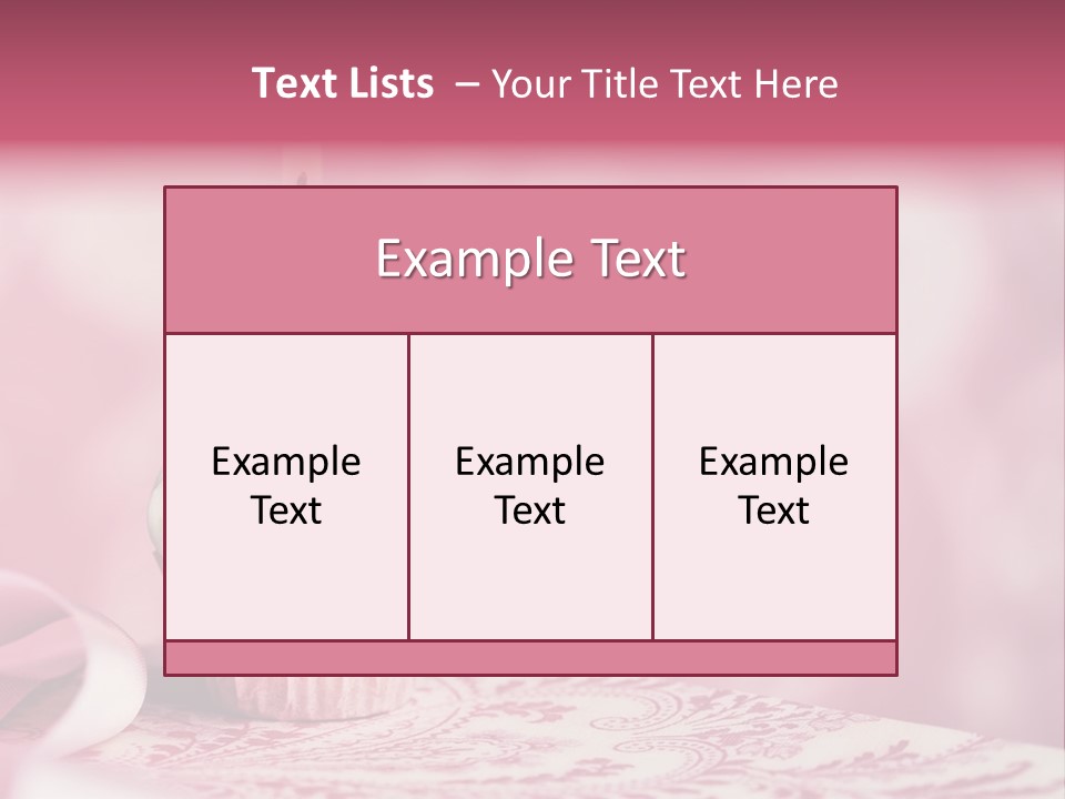 Dessert Celebration Small PowerPoint Template