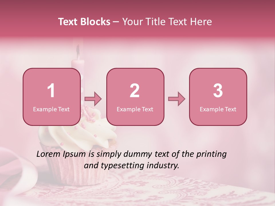 Dessert Celebration Small PowerPoint Template