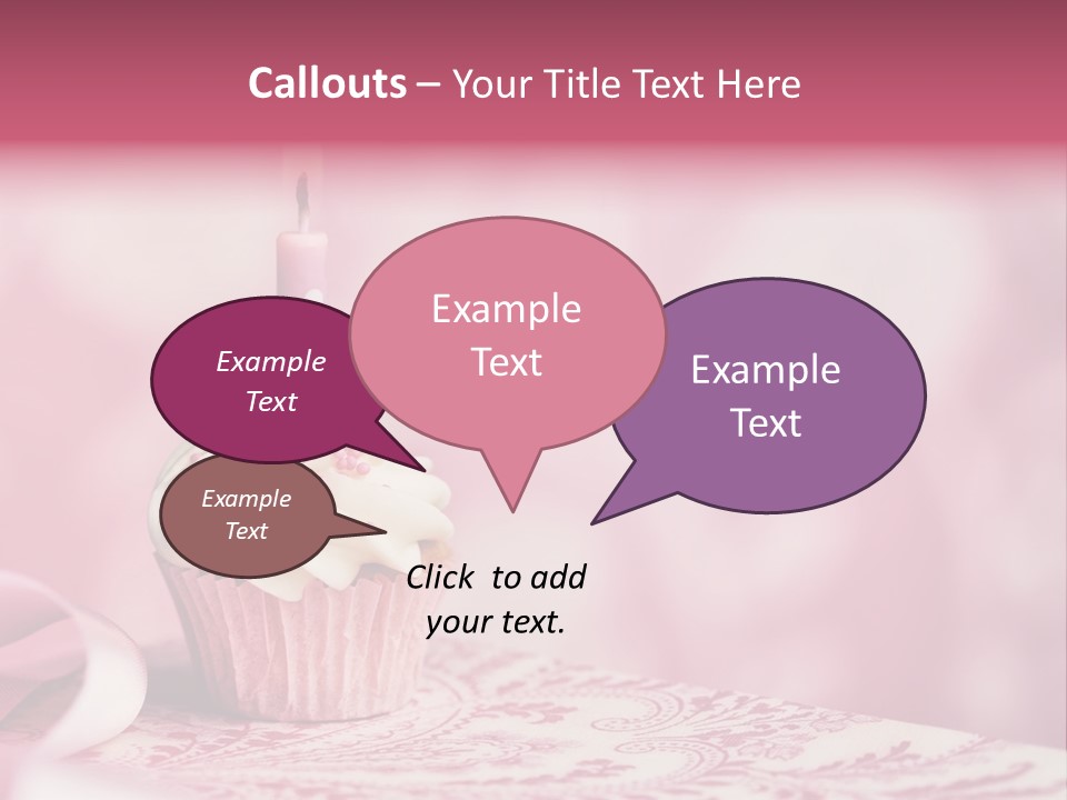 Dessert Celebration Small PowerPoint Template