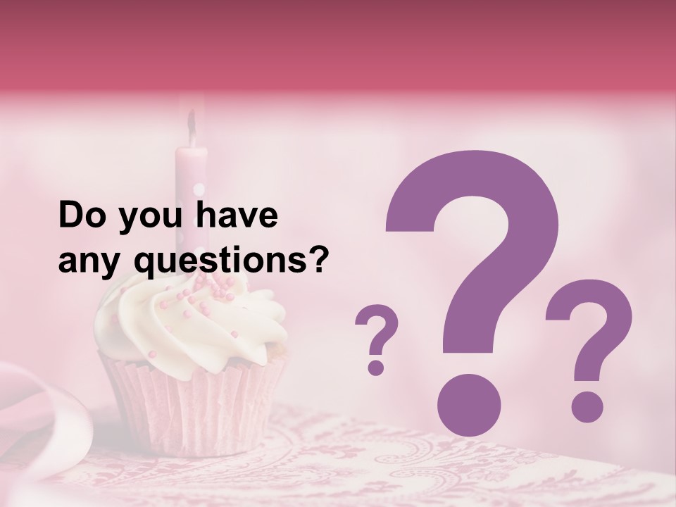 Dessert Celebration Small PowerPoint Template