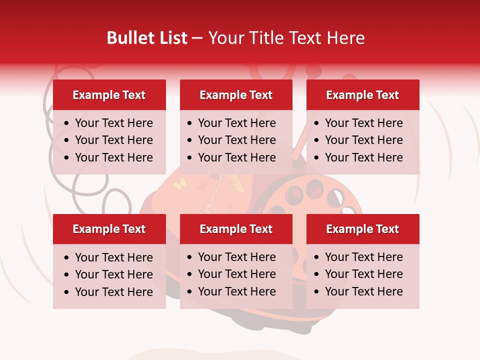 Retro Object Equipment PowerPoint Template