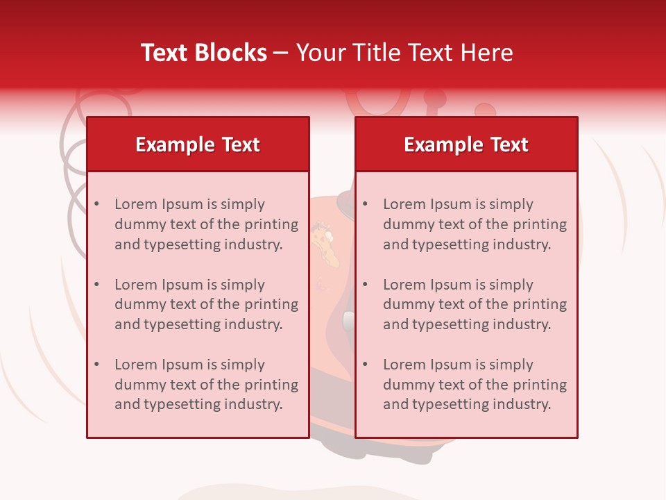 Retro Object Equipment PowerPoint Template