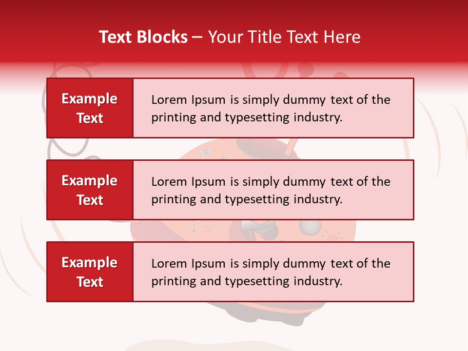 Retro Object Equipment PowerPoint Template