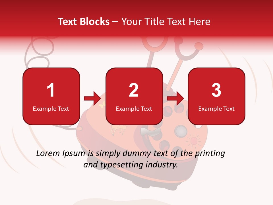 Retro Object Equipment PowerPoint Template
