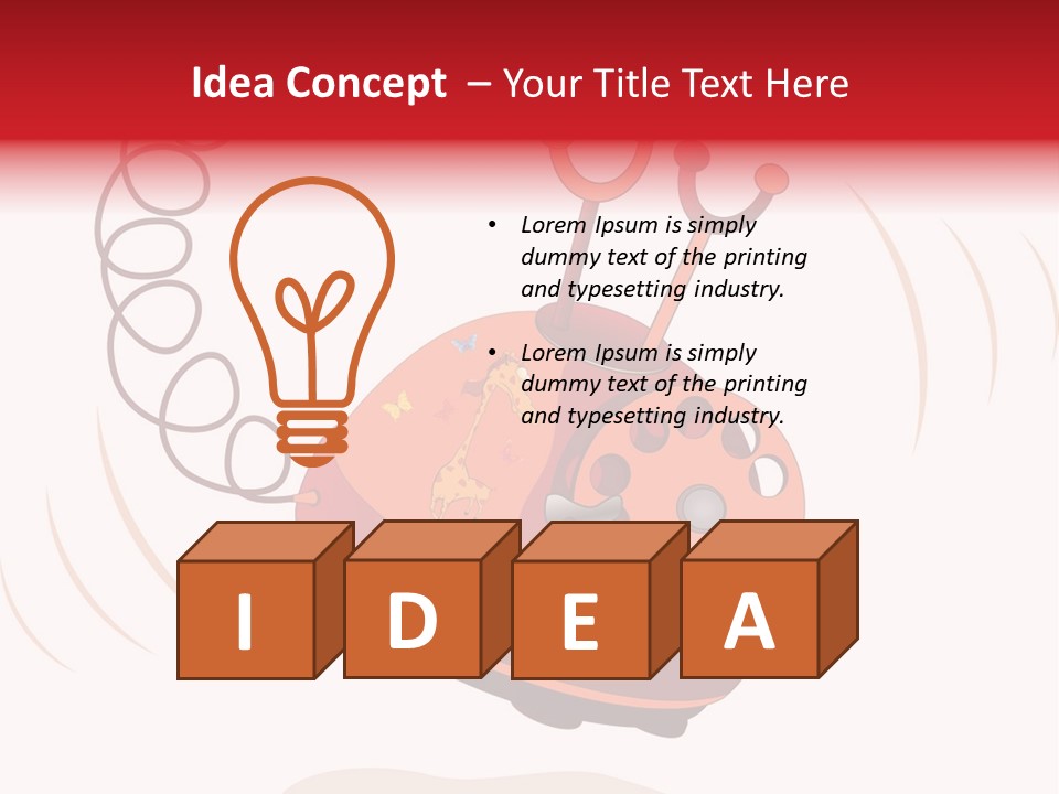 Retro Object Equipment PowerPoint Template