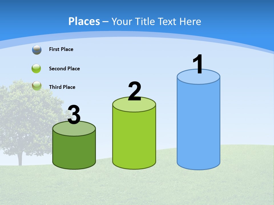 Long Peace Single PowerPoint Template