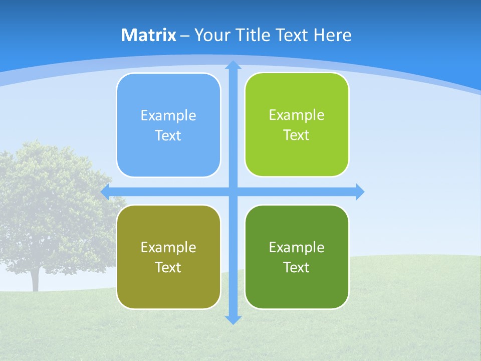 Long Peace Single PowerPoint Template