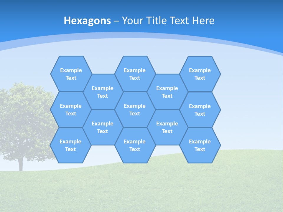 Long Peace Single PowerPoint Template