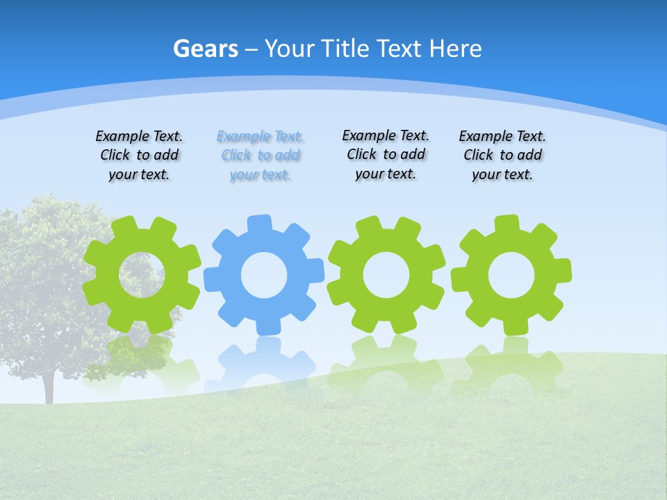 Long Peace Single PowerPoint Template