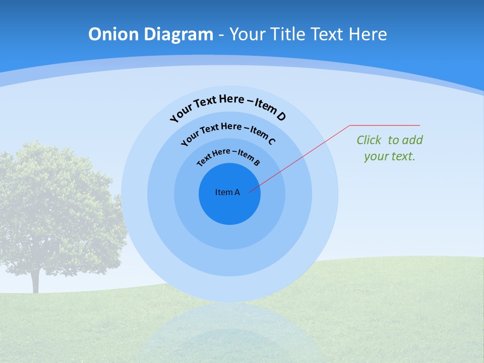 Long Peace Single PowerPoint Template