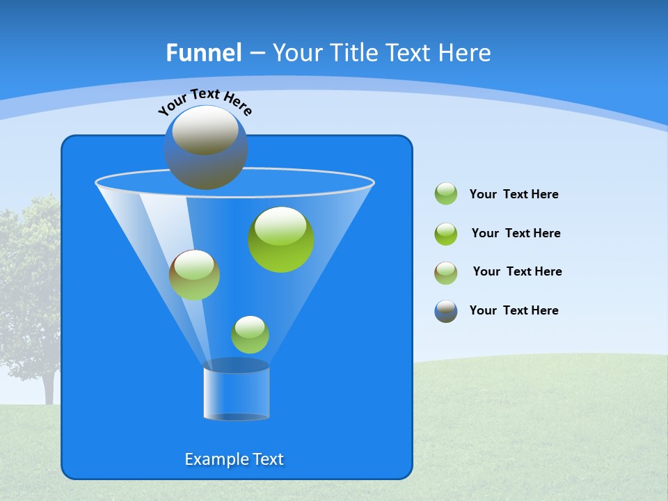 Long Peace Single PowerPoint Template